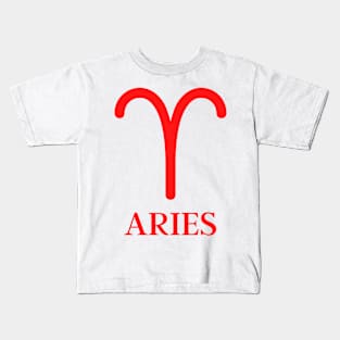 ARIES SYMBOL Kids T-Shirt